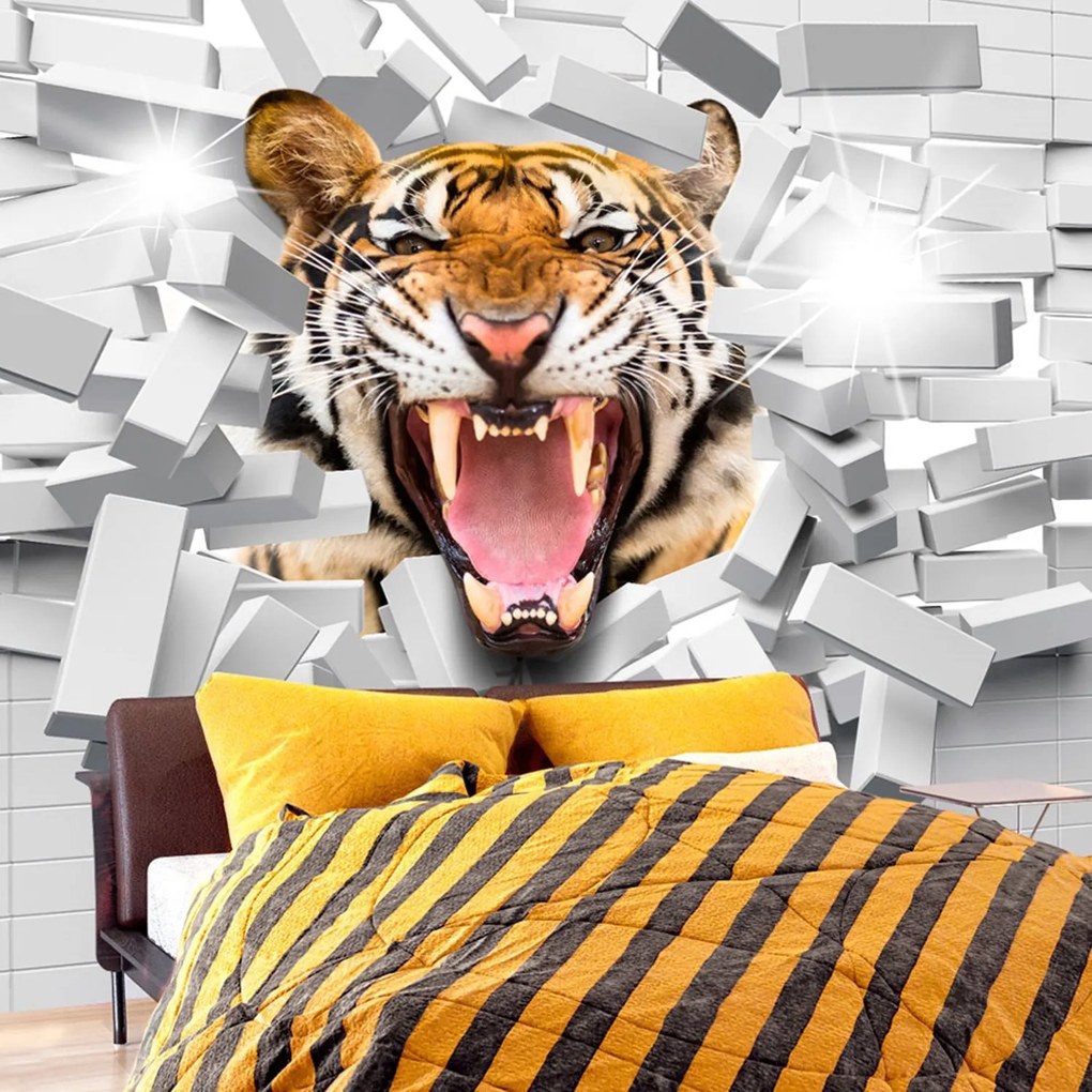 тапети - Tiger Jump 200x140