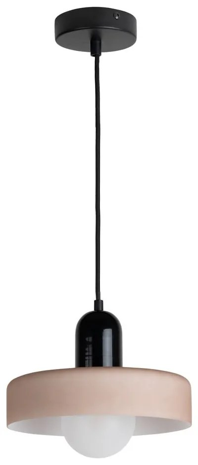 Сиво висящо осветително тяло ø 25 cm Opaco Grato – Leitmotiv