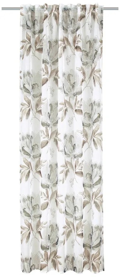 Бяло-кафява завеса 135x245 cm – Sehlbach