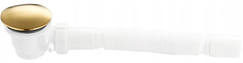 Mexen сифон за душ кабина с филтър, златен - 49000-50