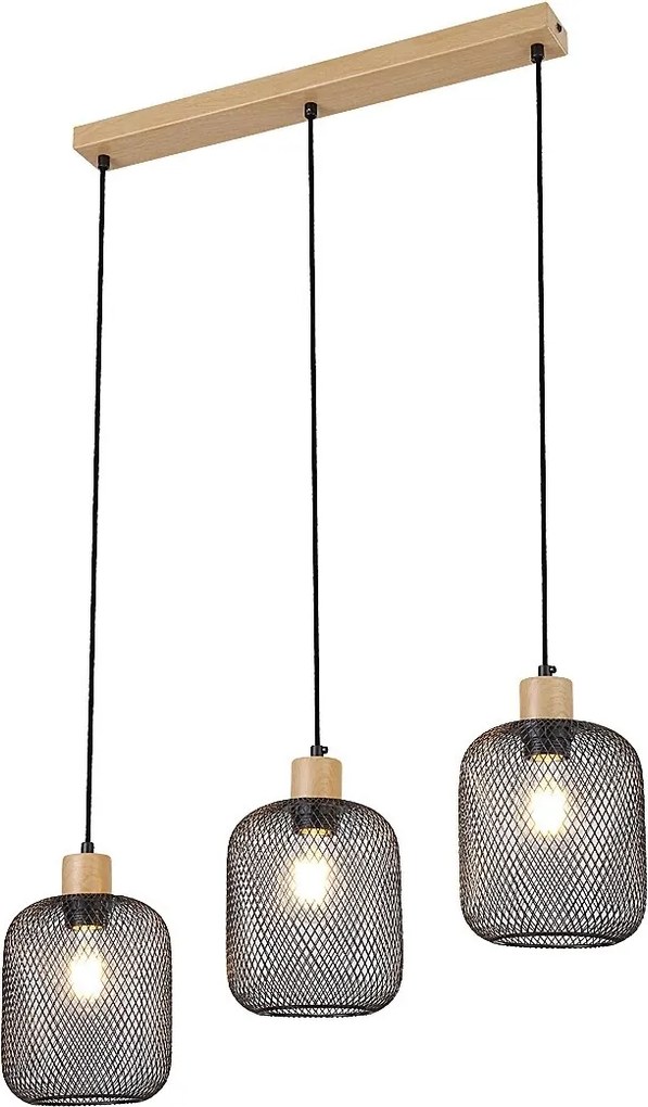 Rabalux Grendel Висящи осветителни тела IP20 E27 3x MAX 60W K 3132