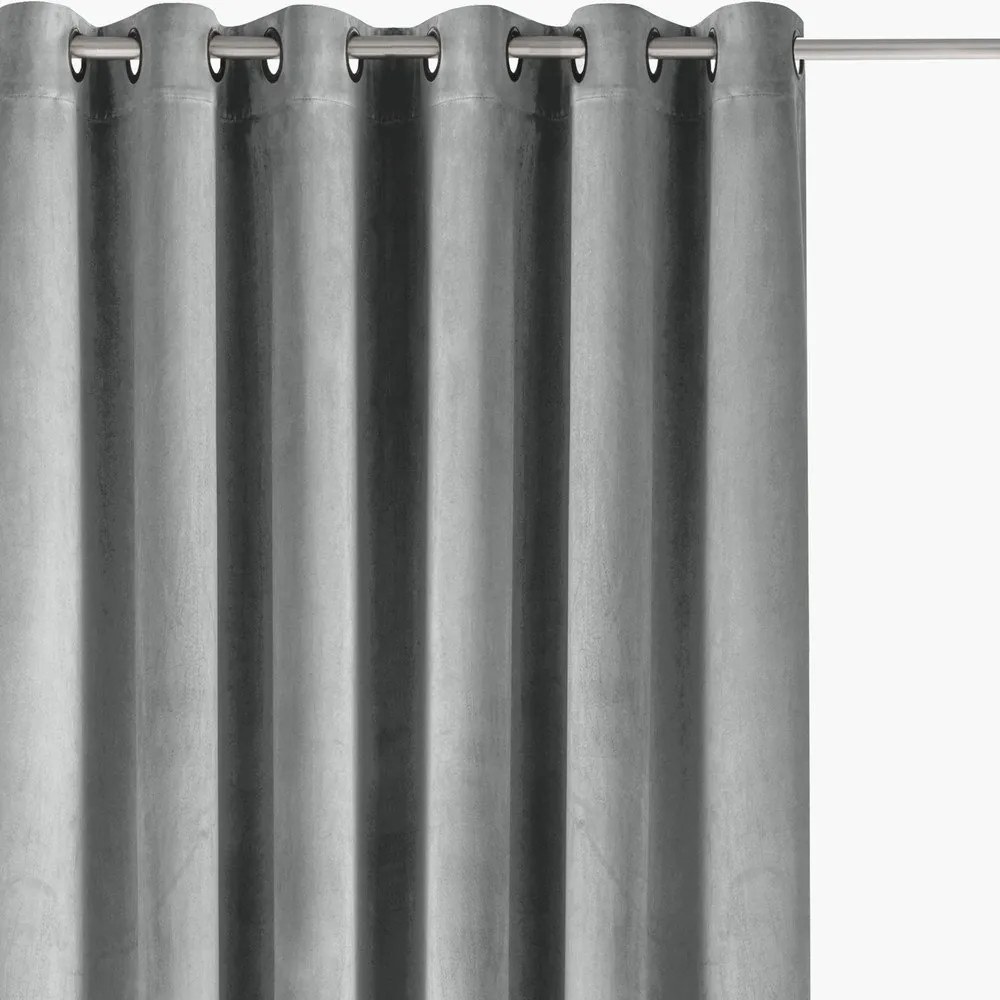 Сива затъмняваща завеса 200x270 cm Velto – Filumi
