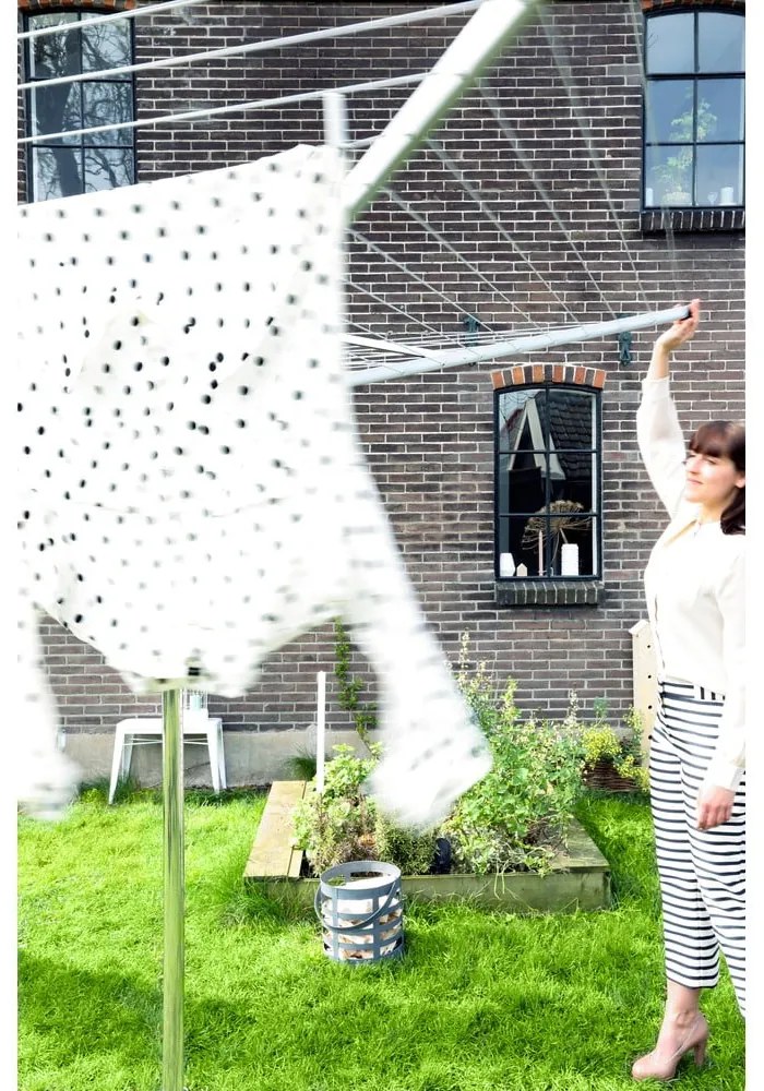 Градинска сушилня за дрехи в сребрист цвят 60 m Topspinner – Brabantia