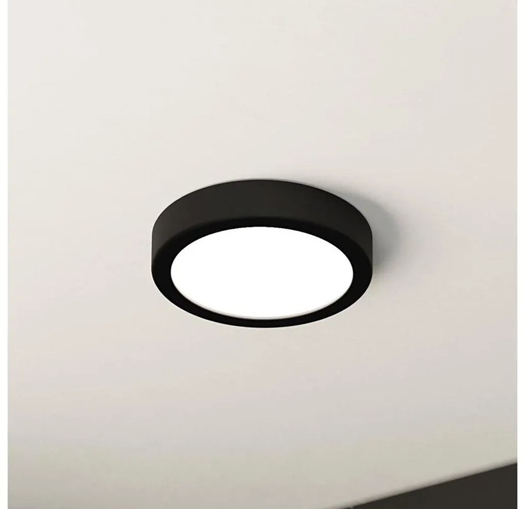 Eglo 900581 - LED димируемо таванно осветително тяло FUEVA LED/11W/230V черно