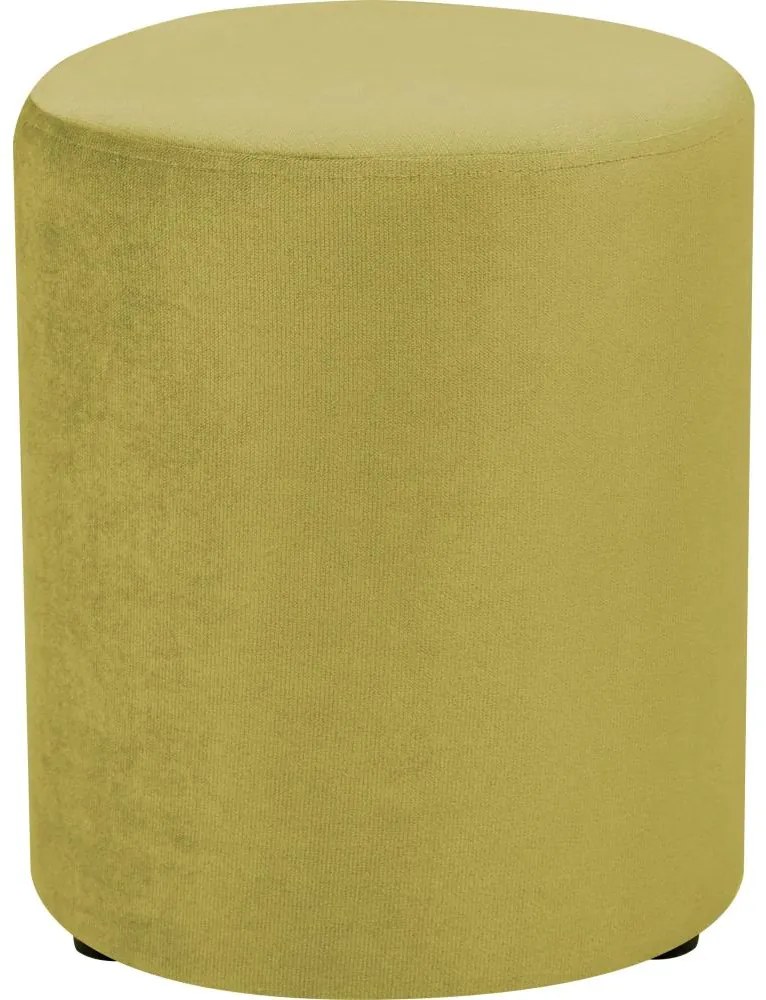 Табуретка VEX 36x36 см, жълта