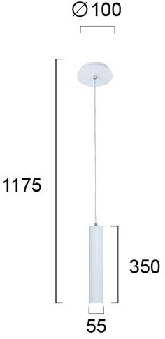 Лампа Viokef Lesante-White