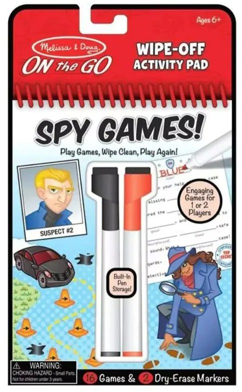 Melissa &amp; Doug - Книжка с активности - Шпионски игри