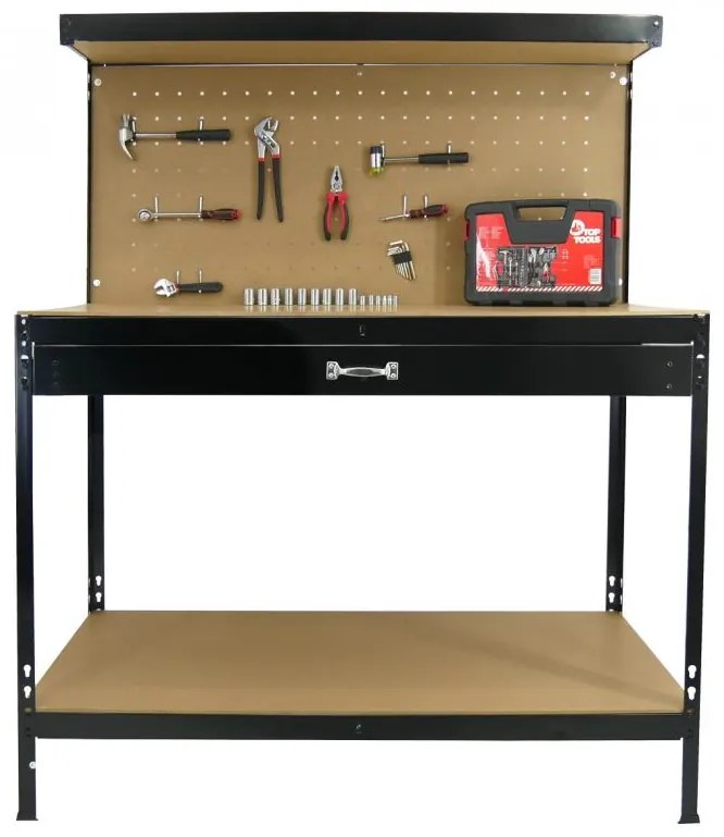 Маса за инструменти с чекмедже 120 X 60 X 150 cm