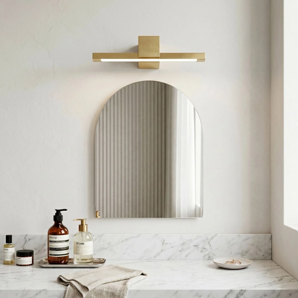 LED аплик за баня SWE046-1W 40cm GOLD BRUSH