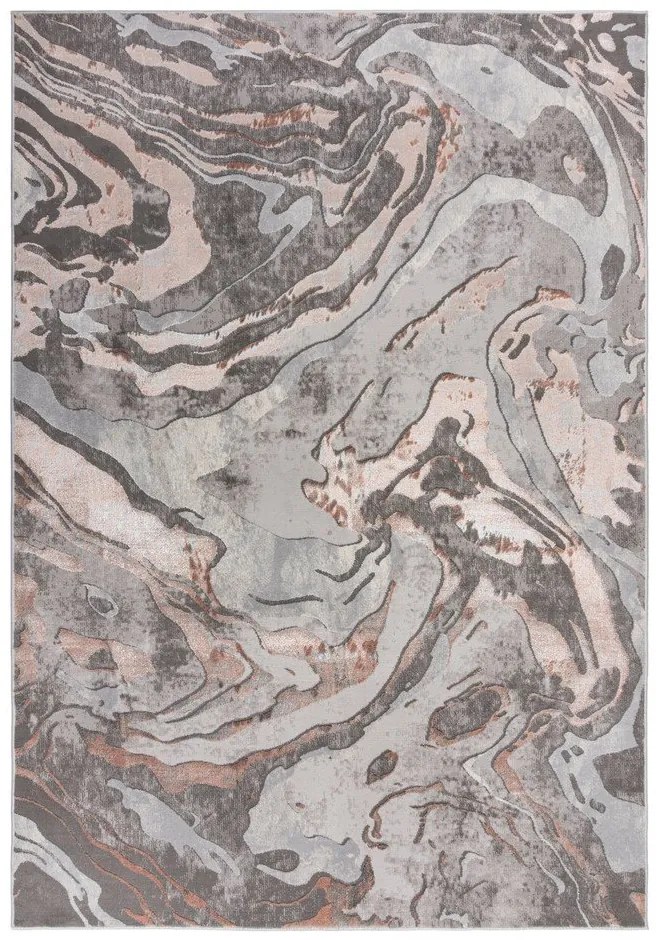 Сив/бежов килим 160x230 cm Marbled – Flair Rugs