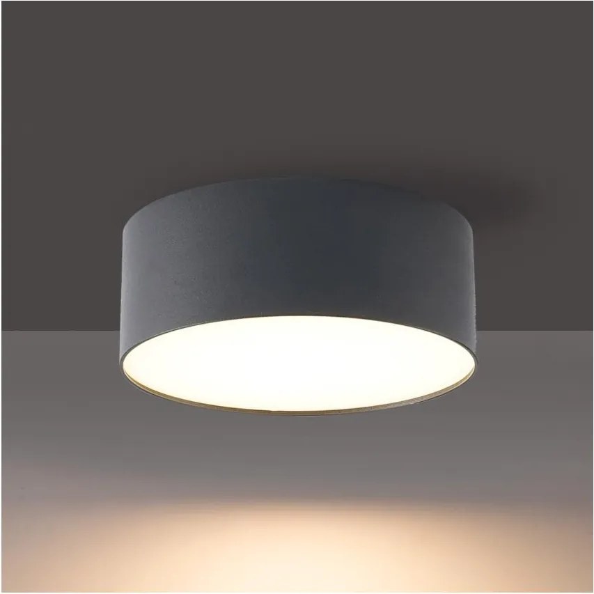 BRILAGI - Външно LED таванно осветително тяло FORIS LED/14W/230V Ø 12 см антрацит IP44