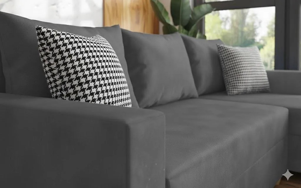 Разтегателен ъглов диван Фабиола