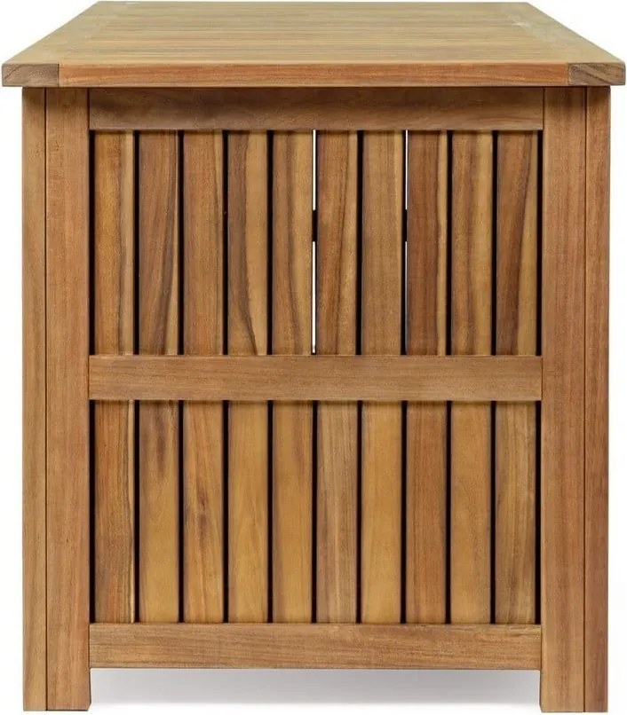 Дървена градинска кутия за съхранение в естествен цвят Noemi – Bizzotto