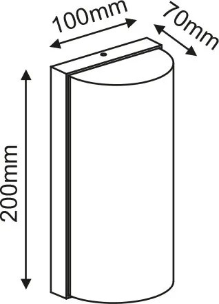 Аплика Градина LED Foli Cylinder