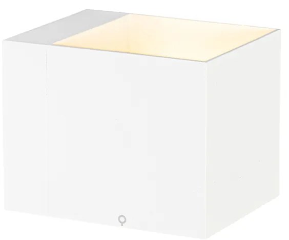 Стенна лампа бяла с LED и сензорен димер акумулаторна - Joris