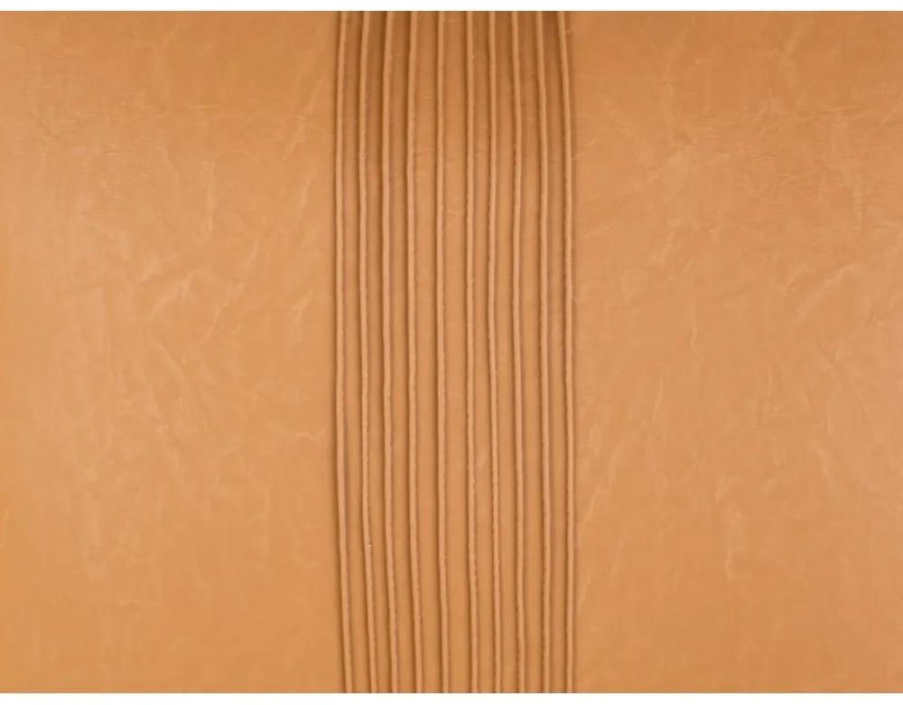 Кафява възглавница в цвят коняк PT Living Leather Look, 50 x 30 cm - PT LIVING