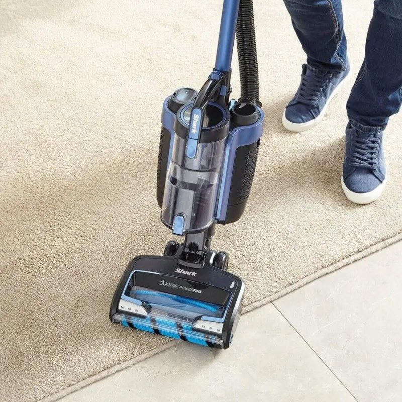 Втора ръка: Вертикална прахосмукачка SHARK ICZ300EU T, 450W, 0.6L, 60мин. работа, Безкабелна, LED, HEPA, Син