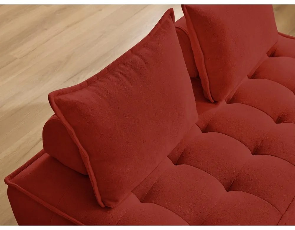 Шенилов диван в тухлен цвят 175 cm Elisa – Bobochic Paris