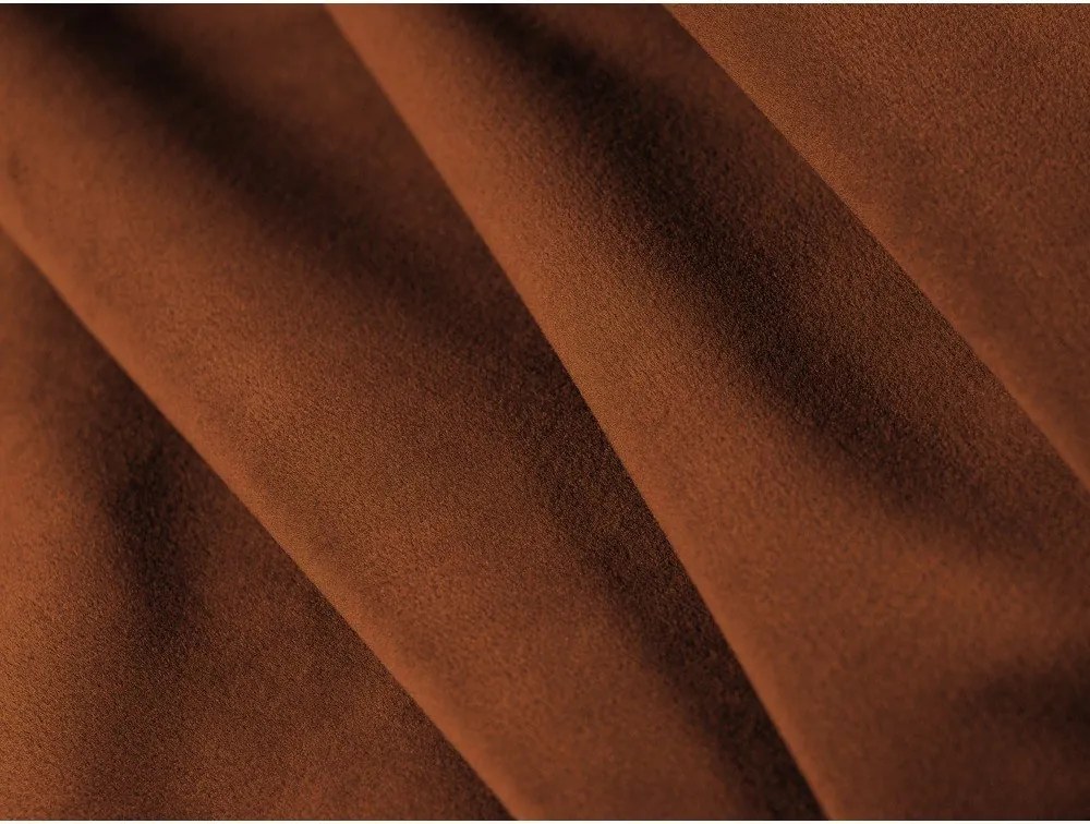 Оранжев ъглов диван (десен ъгъл) Lupine – Micadoni Home