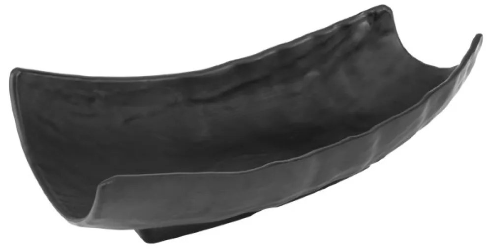 Alkan - Меламиново плато 17x34,5xh9см черно-(K-9650)