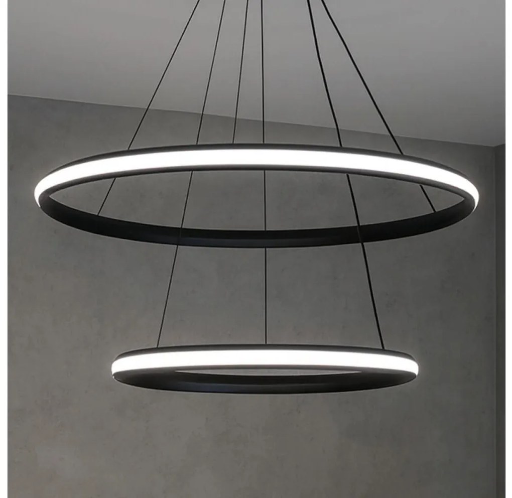 LED димируем полилей на кабел LED/90W/230V 3000-6500K Ø 60 см + дистанционно управление