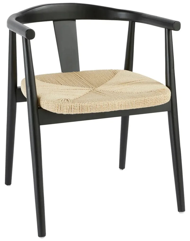 Трапезен стол atmosphera Yamato, Бук - Черен