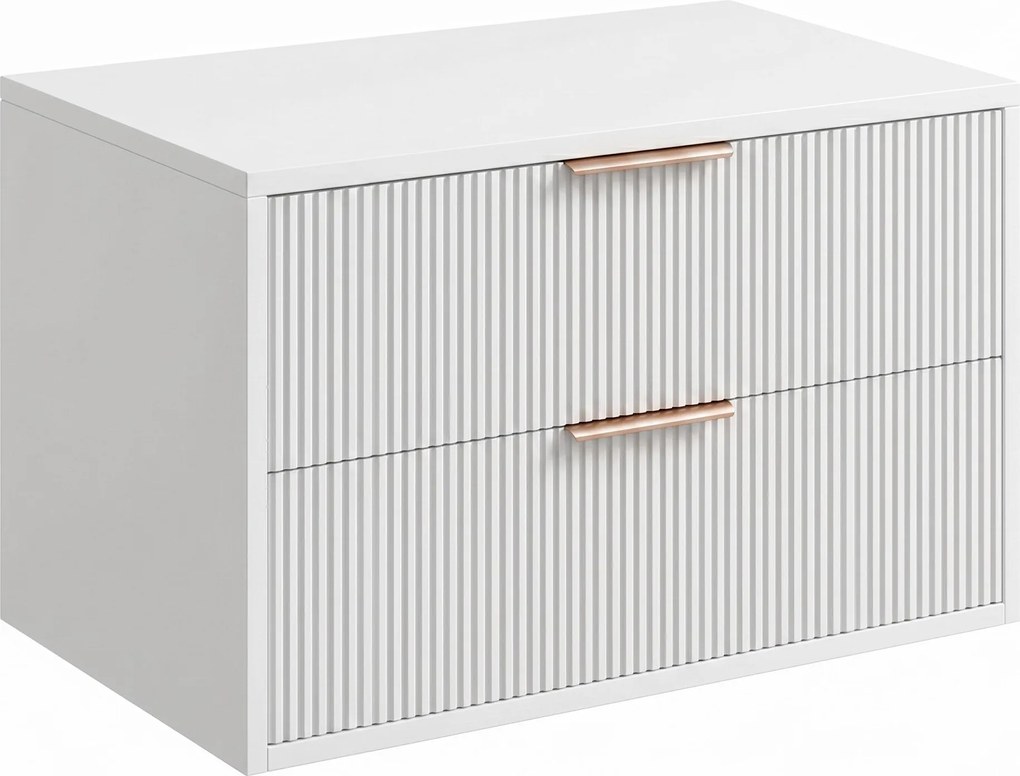 Шкаф за мивка Rea Mono 80cm White