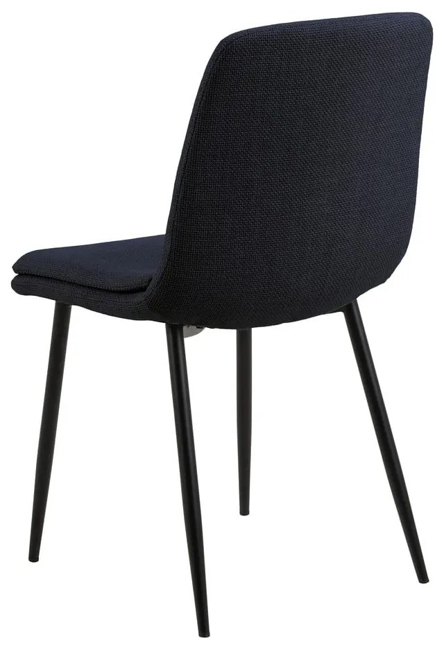 Тъмносин трапезен стол Becca – Actona