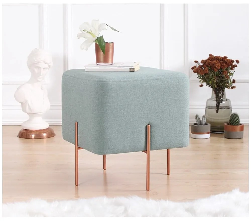 Светлосиня табуретка Copper – Artie