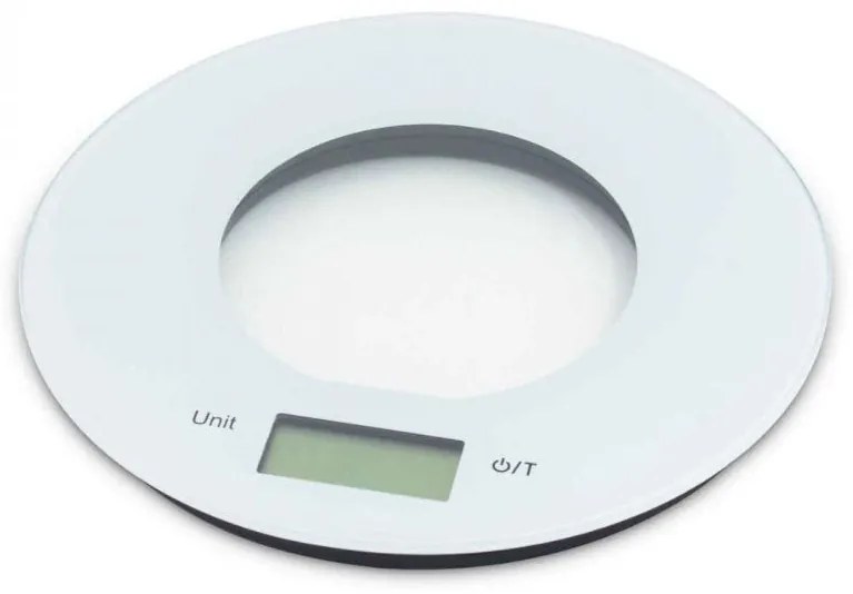 Кухненска дигитална везна SAPIR SP 1651 O, 5 кг, LCD екран, Бял