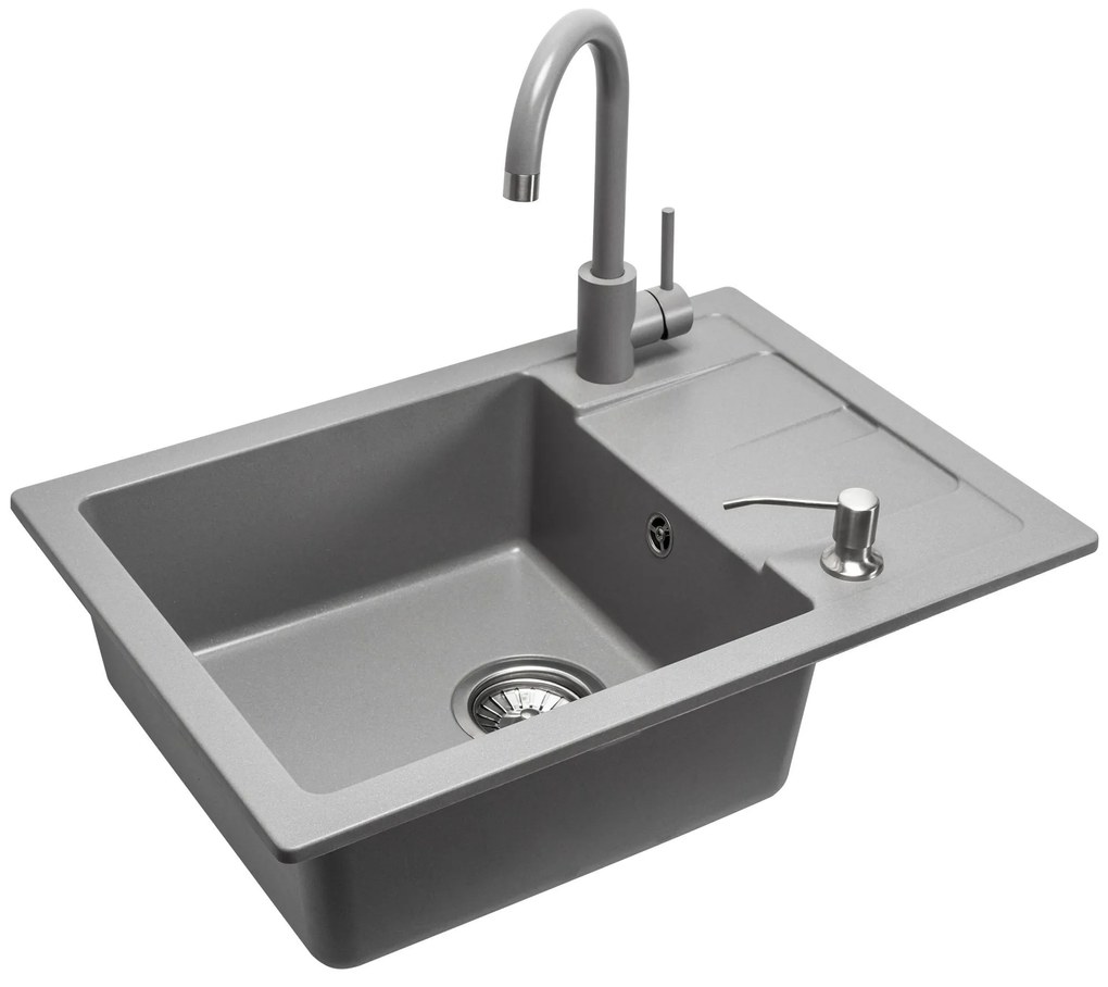 Кухненска мивка Rea Nils, гранит, система 5 в 1