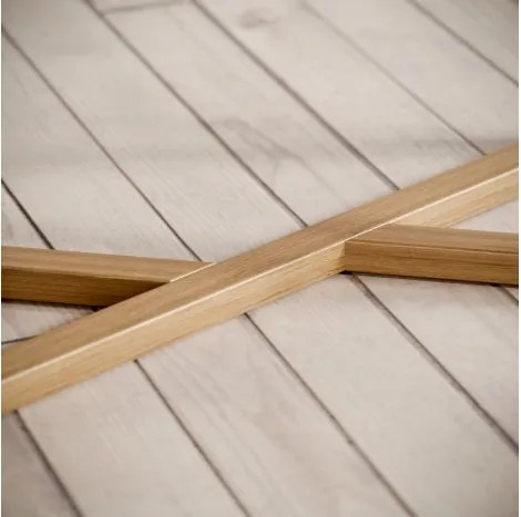 ОАЗИС Естествен дъб - ДЪРВЕНА ХОЛНА МАСА МОДЕРНА ОВАЛНА