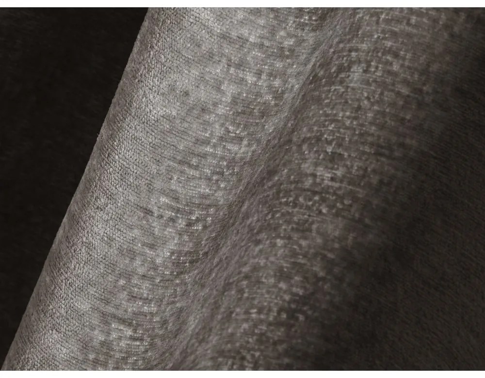 Светлокафяво тапицирано двойно легло с място за съхранение с включена подматрачна рамка 200x200 cm Lupine – Micadoni Home