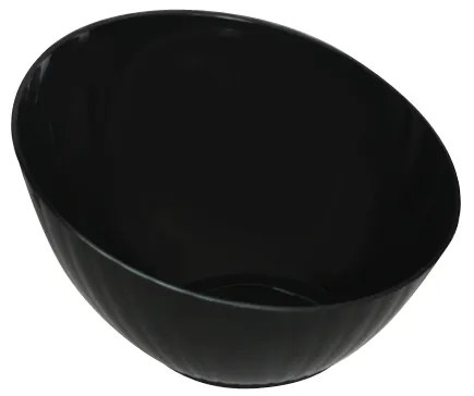 Alkan - Поликарбонатна купа скосена 31,5x31,5x10см. черна (ZCP 302-3)