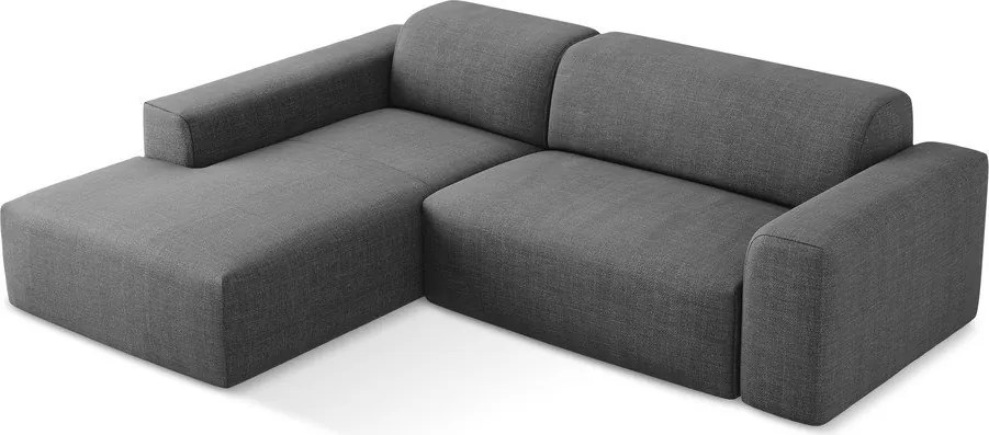 Сив ъглов диван (ляв ъгъл) Keli – Makamii