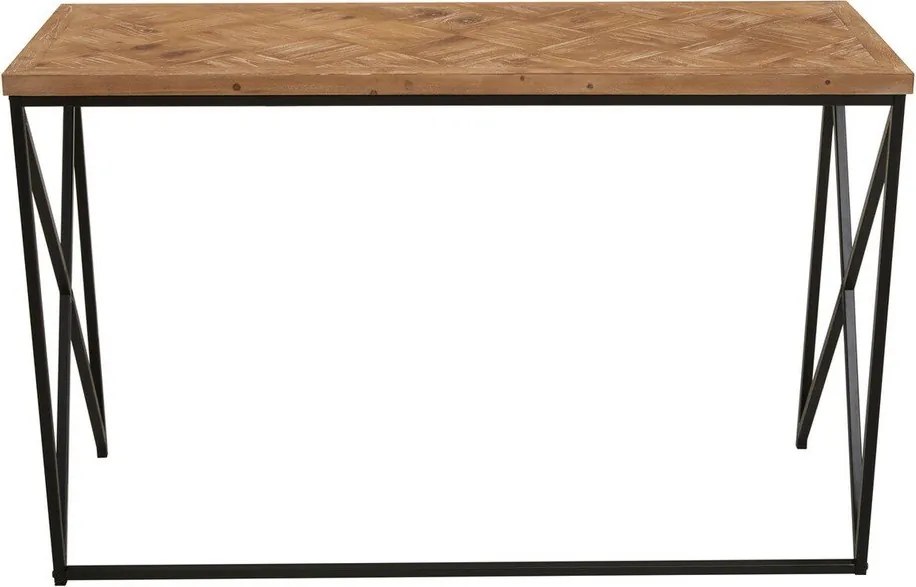 Конзолна маса от масивна ела в естествен цвят 48x120 cm Kickford – Premier Housewares