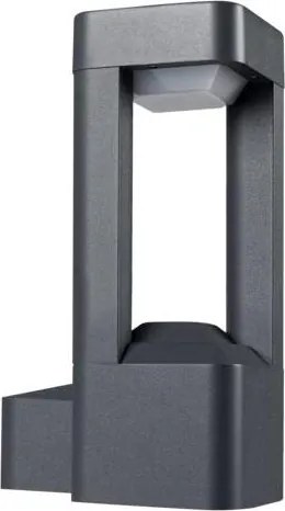 Kanlux 36552 - Външно стеннo осветително тяло PEVO 1xGX53/11W/230V IP44 антрацит