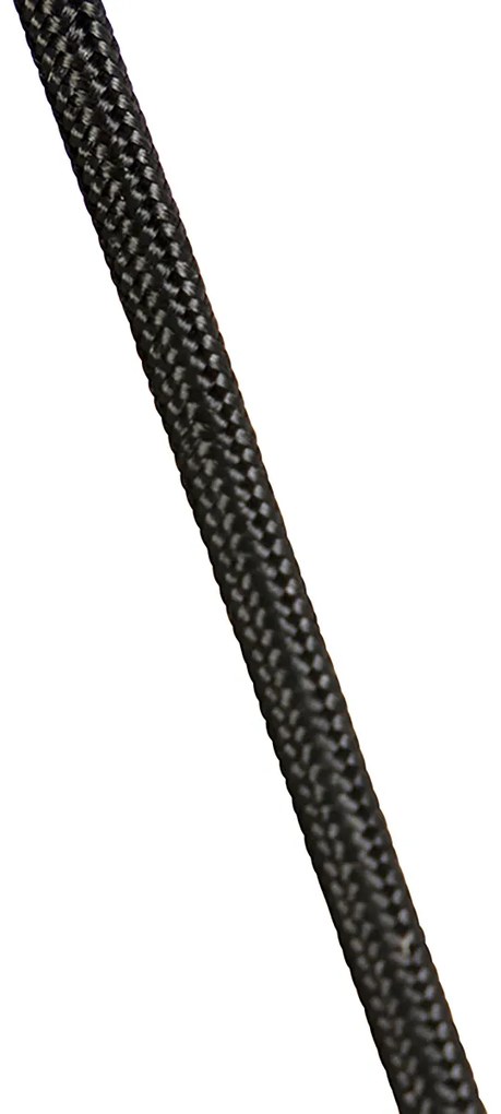 Индустриална висяща лампа черна 5-светлина - Cava