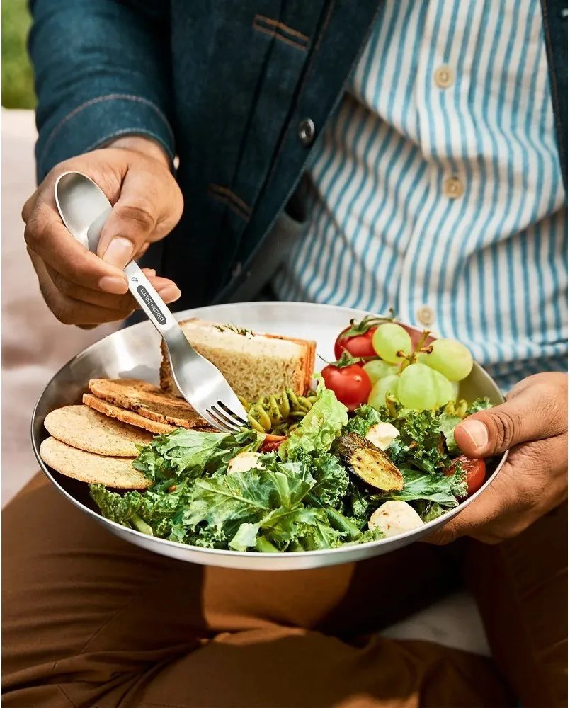 Чинии в комплект 4 бр. от неръждаема стомана в сребрист цвят ø 25,5 cm – Black + Blum