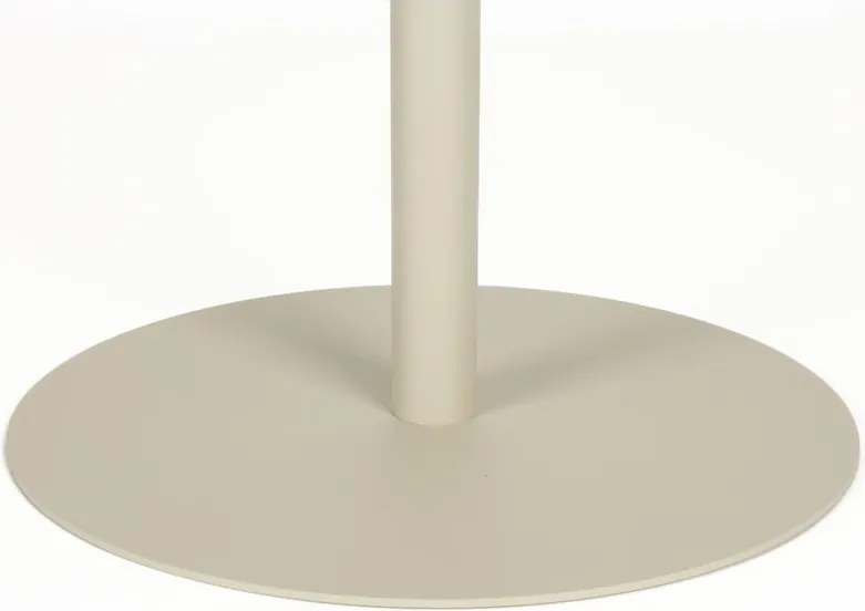 Стоманена кръгла бар маса ø 57 cm Snow – Zuiver