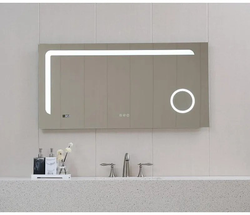 LED огледало за баня с нагревател, 120x60см, Inter Ceramic, ICL 1810