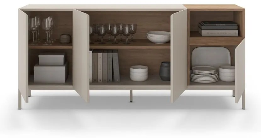 Кремав скрин 180x80 cm Cailin – Marckeric