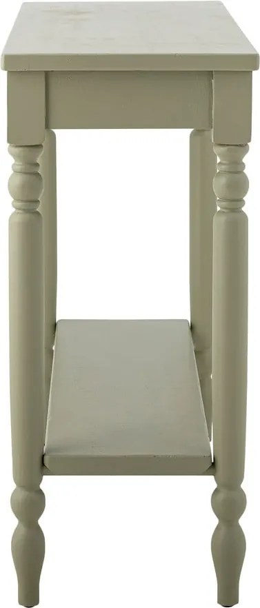 Светлозелена конзолна маса от масивен бор 36x106 cm Salla – Bloomingville