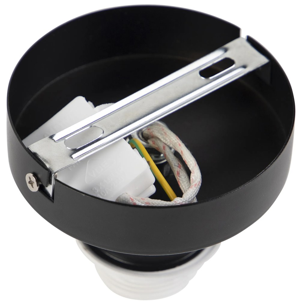 Таванна лампа с кадифен абажур зелен със злато 25 см - Combi Black