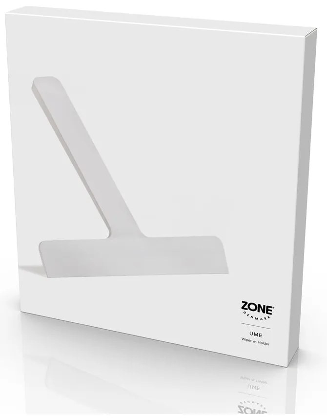 Бяла стъргалка с държач 22 cm Ume – Zone
