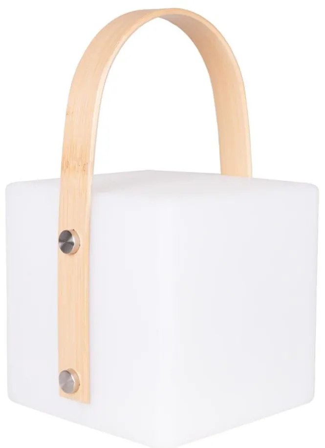 LED RGBW външна лампа MAJORKA LED/0,5W/5V USB 1200 mAh IP44 бяла