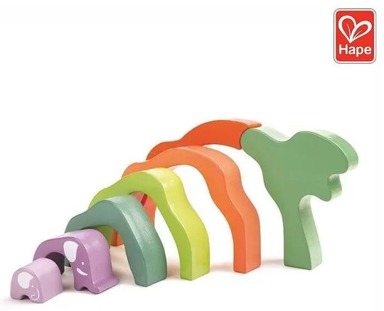Форми за подреждане, Hape, Сафари Слон, 7 части