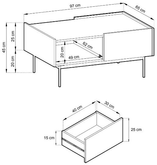 Масичка за кафе Palestino-Kokkino