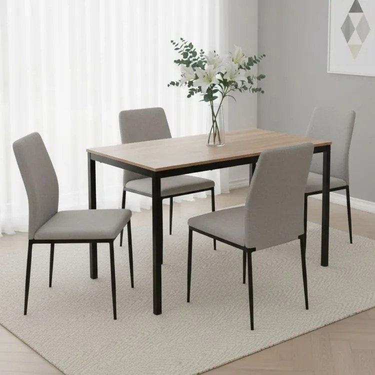 Кухненска маса дъб 120 x 60 cm - универсална маса за 4-5 души