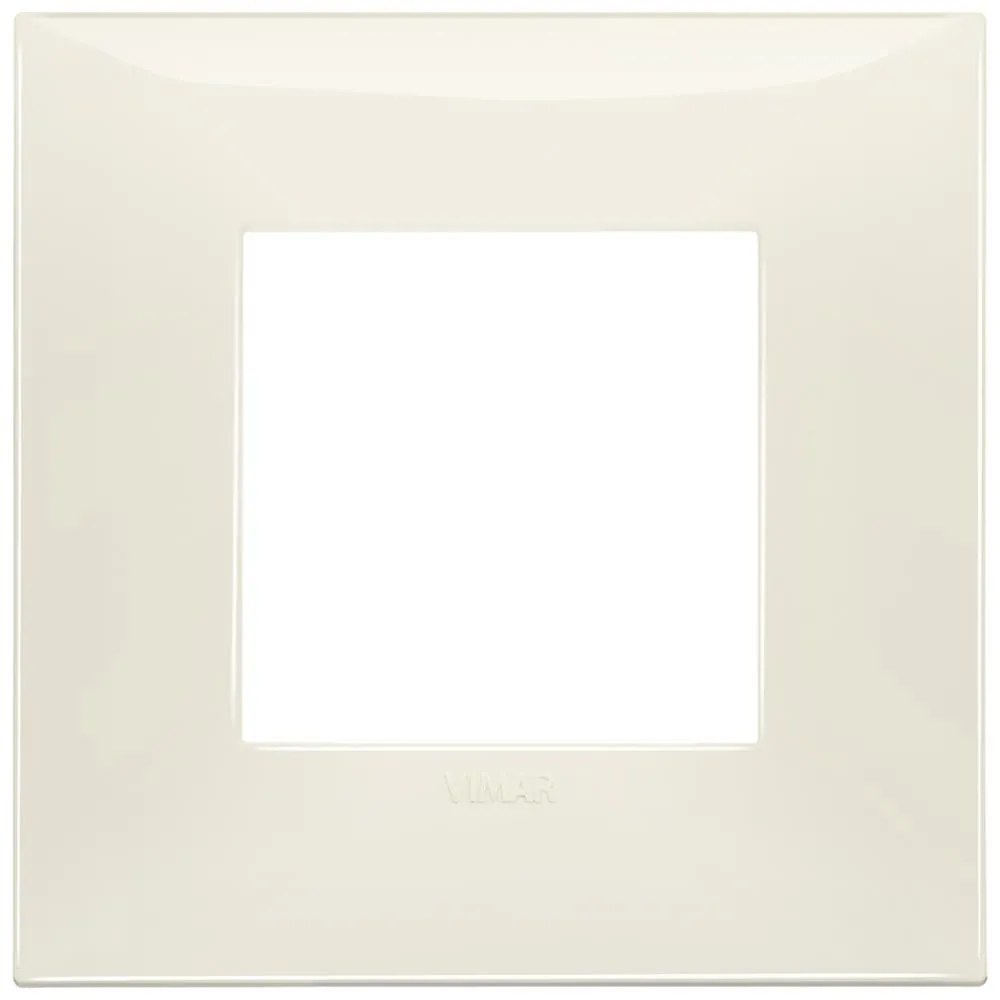VIMAR 09662.02 Декоративна рамка технополимер, 2M, Слонова кост гланц,  NEVE UP